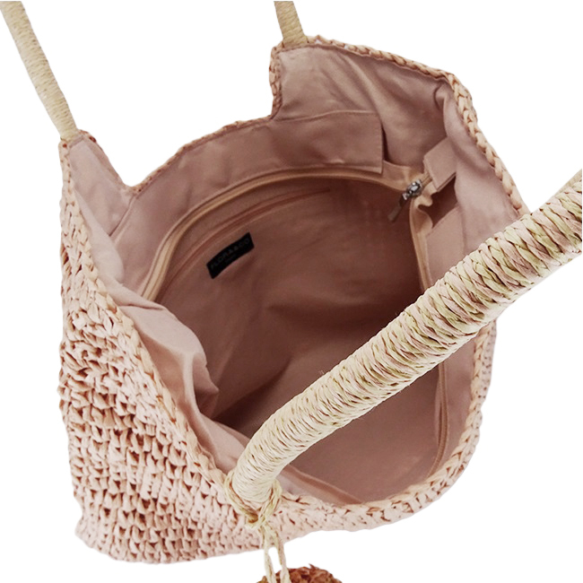 Rózsaszín Flora&CO strandtáska C1014 11 [7]