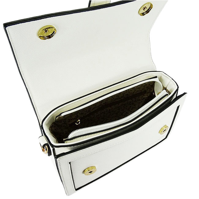 Fehér elegáns kistáska F3680 14 [7]