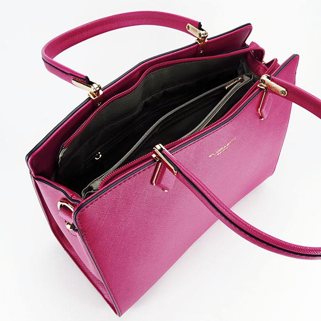 Geanta dama office casual B-F2586 11 Fucsia Fucsia