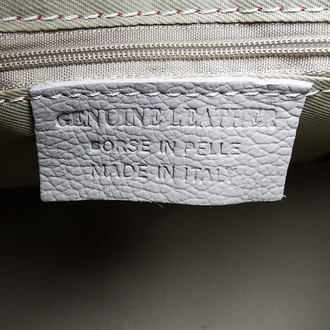 Geanta din piele naturala gri B-8916 129 [8]