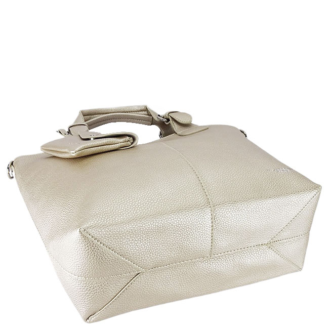 Geanta ivory metalizat Flora&Co Paris B-F7143 12 [6]