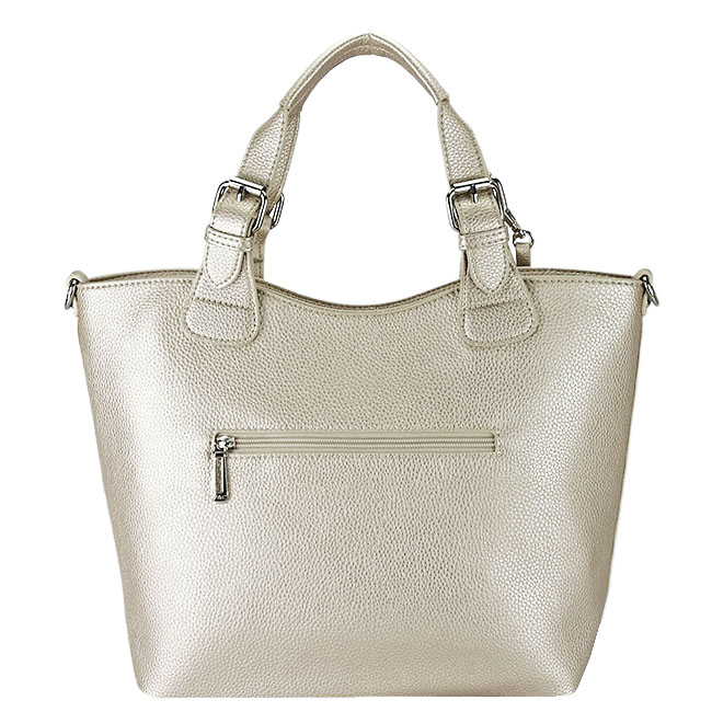 Geanta ivory metalizat Flora&Co Paris B-F7143 12 [5]