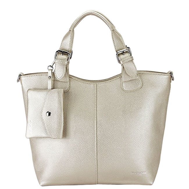 Geanta ivory metalizat Flora&Co Paris B-F7143 12 [2]