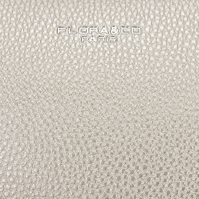 Közepes fémes elefántcsont Flora&CO Paris táska H6915 14 [10]