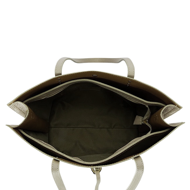 Krém valódi bőr nagy táska 1740 M8 [7]