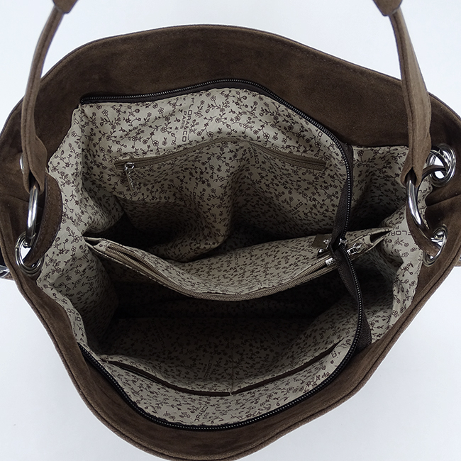 Flora&Co Paris kávébarna női táska F7504 M4 [8]