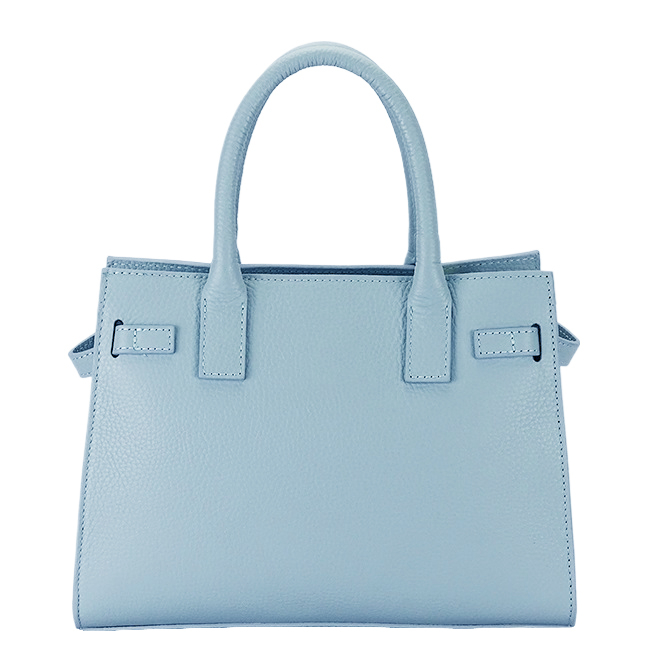 Világos kék valódi bőr közepes táska 1727 122 [4]