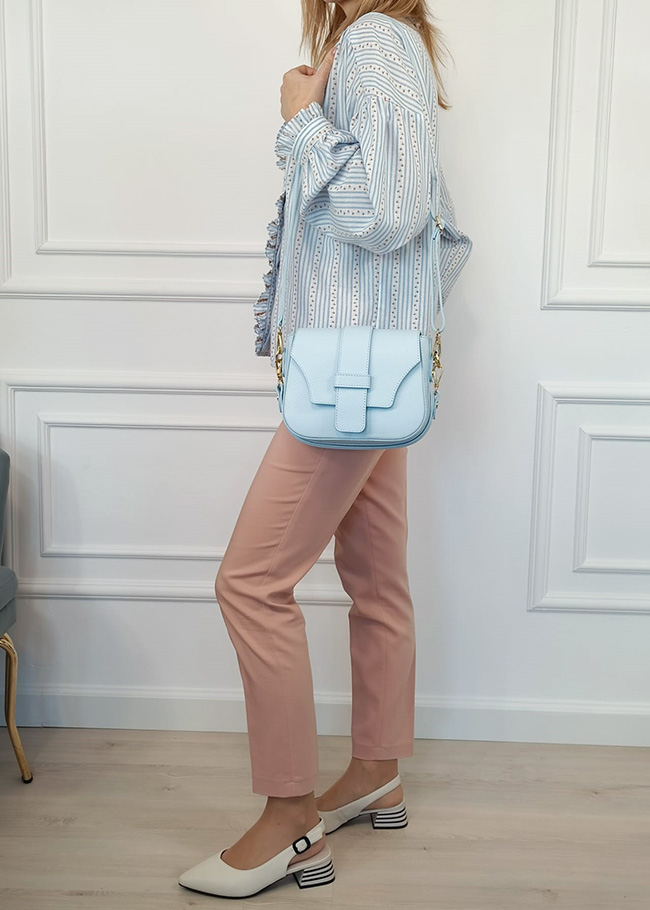 Világoskék valódi bőrtáska 2031 127 [1]