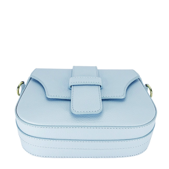 Világoskék valódi bőrtáska 2031 127 [6]