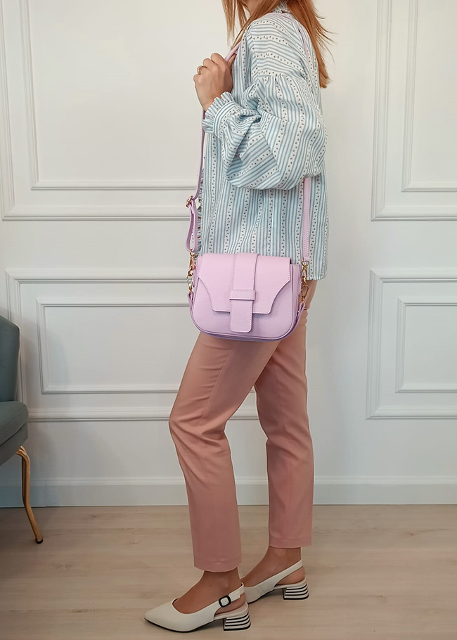 Barbie rózsaszín valódi bőrtáska 2031 127 [2]