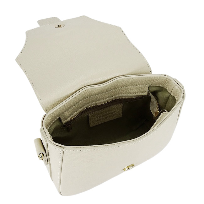 Világosbézs valódi bőrtáska 2031 127 [8]