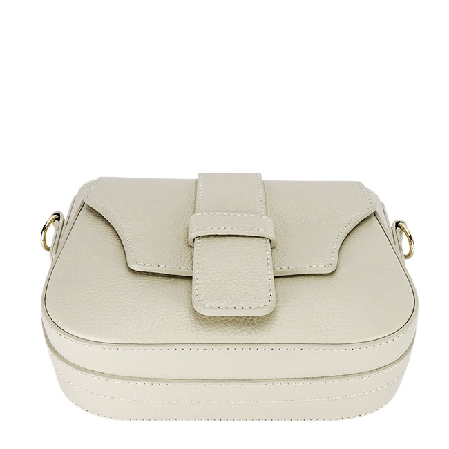 Világosbézs valódi bőrtáska 2031 127 [6]