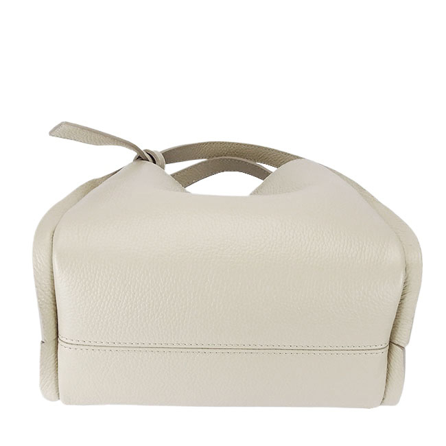 Bézs közepes méretű bőrtáska 8905 128 [6]