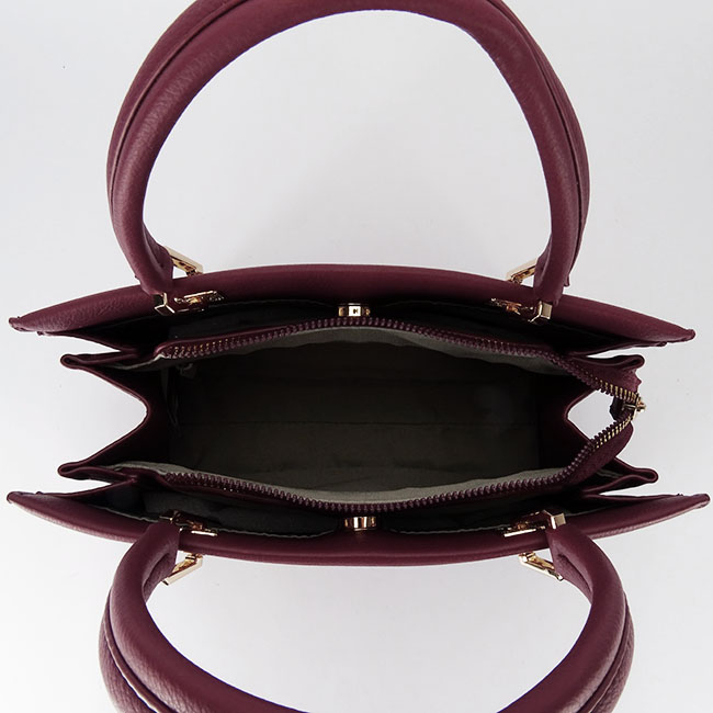 Bordó David Jones közepes táska CM7398-1 12 [7]