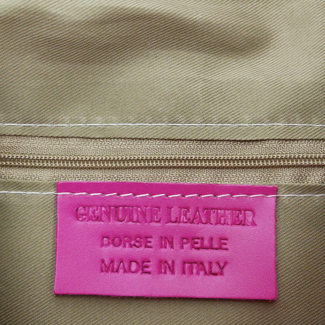 Geanta dama casual din piele naturala B-8931 124 Fucsia Fucsia