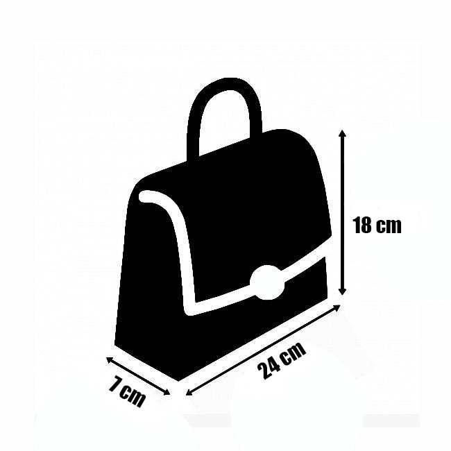 Geanta dama office casual B-F2597 14 Negru Negru