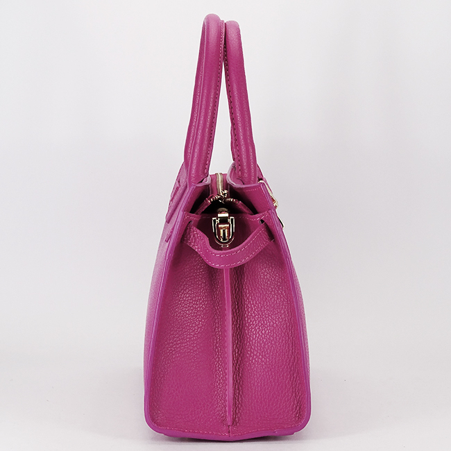 Fukszia valódi bőr közepes táska 1727 122 [3]