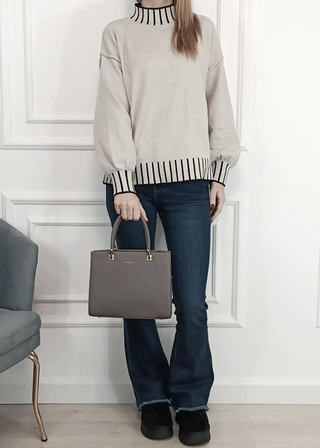 David Jones sötét szürke táska CM7398-1 12 [10]