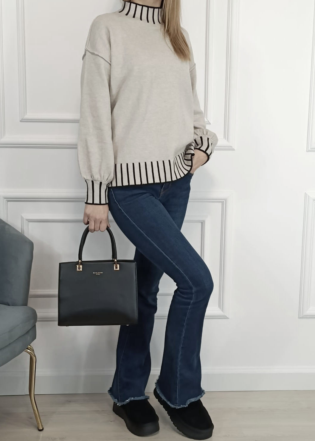 David Jones fekete táska CM7398-1 12 [1]