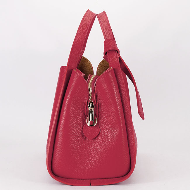 Piros közepes méretű bőrtáska 8905 128 [3]