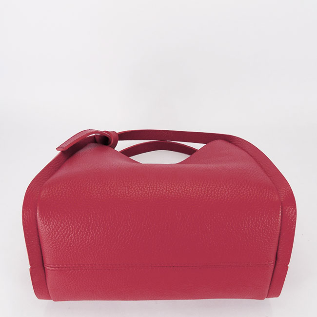 Piros közepes méretű bőrtáska 8905 128 [6]