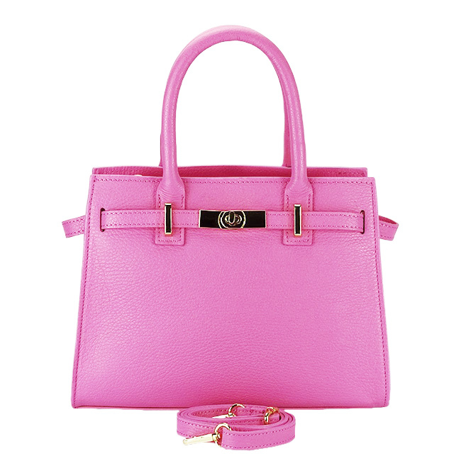 Bonbonrózsaszín valódi bőr táska 727 122 [6]