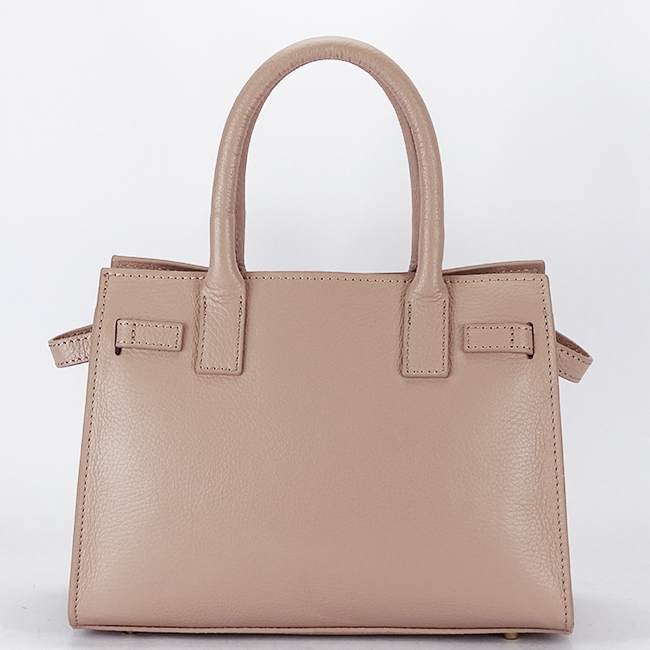 Világos rózsaszín valódi bőr közepes táska 1727 122 [4]