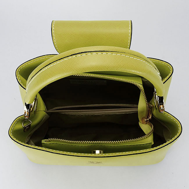 Lime zöld valódi bőr táska 8950 119 [7]