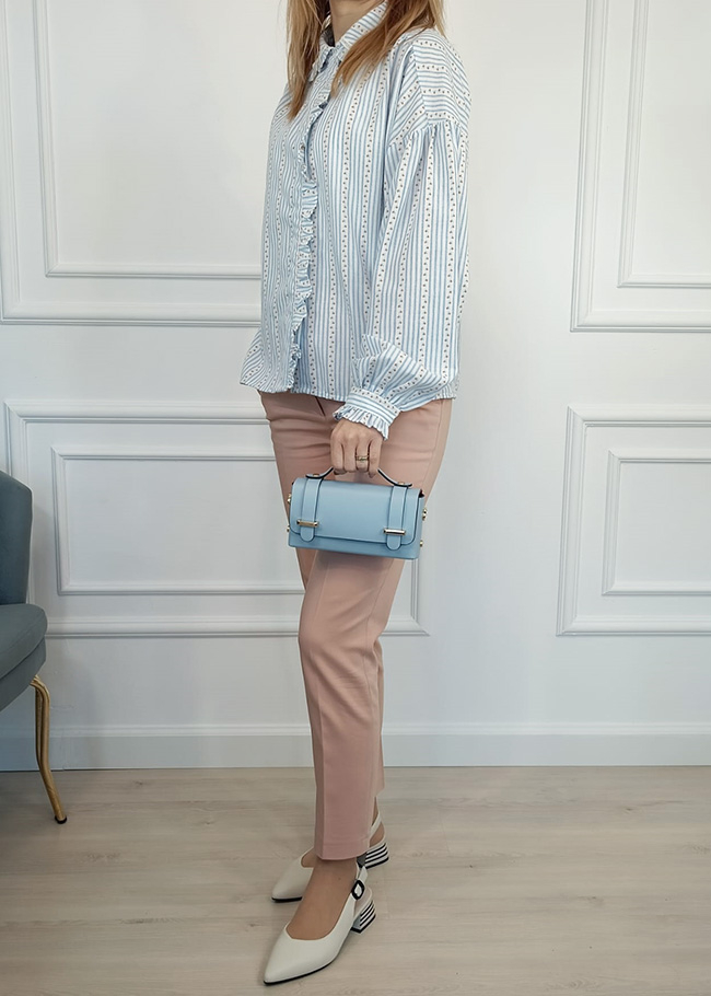 Világoskék valódi bőr kistáska 1870 06 [1]