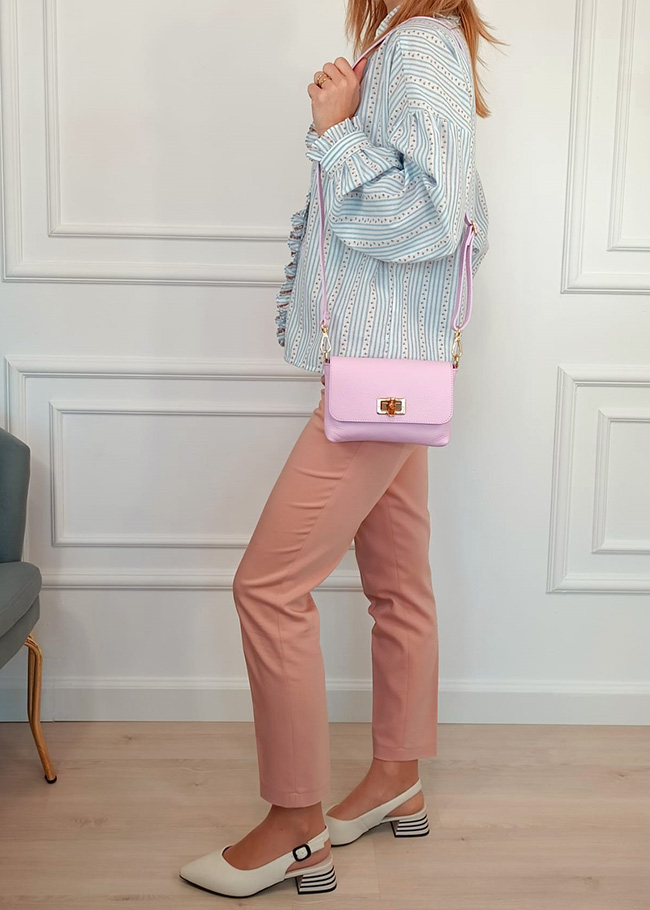 Barbie rózsazín bőr kistáska 2052 06 [1]