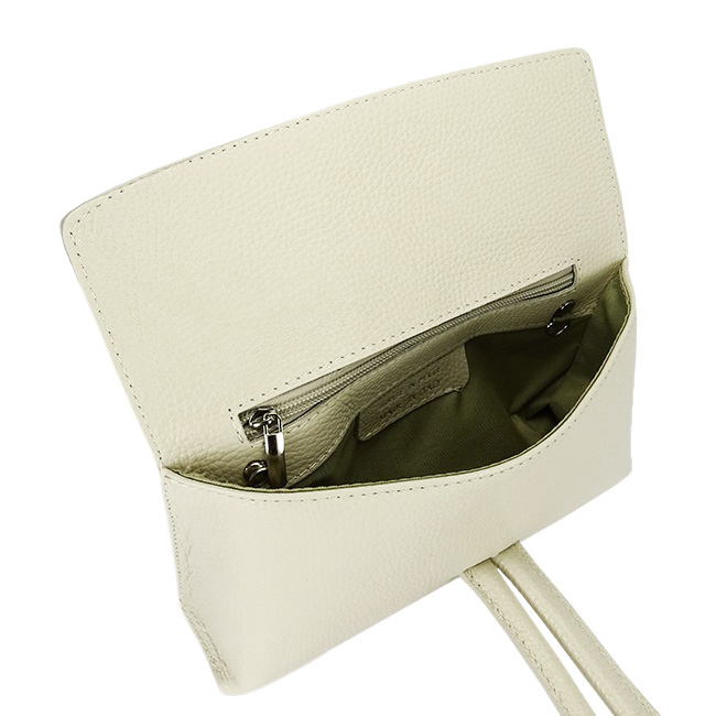 Világosbézs valódi bőr kistáska 1732 123 [9]