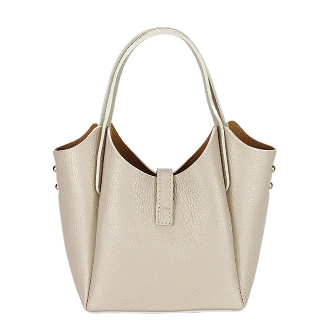 Bézs valódi bőr kistáska 2057 131 [4]