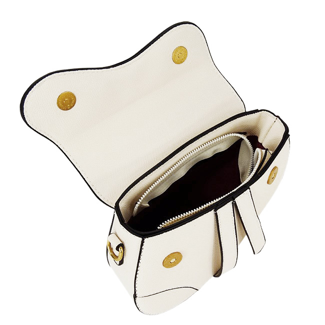 Geanta dama de talie mica, Crem B-2822 14 Crem