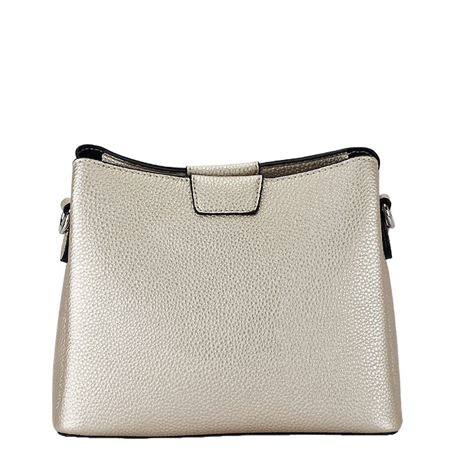 Geanta mica ivory metalizat Flora&Co Paris B-F2548 14 [4]