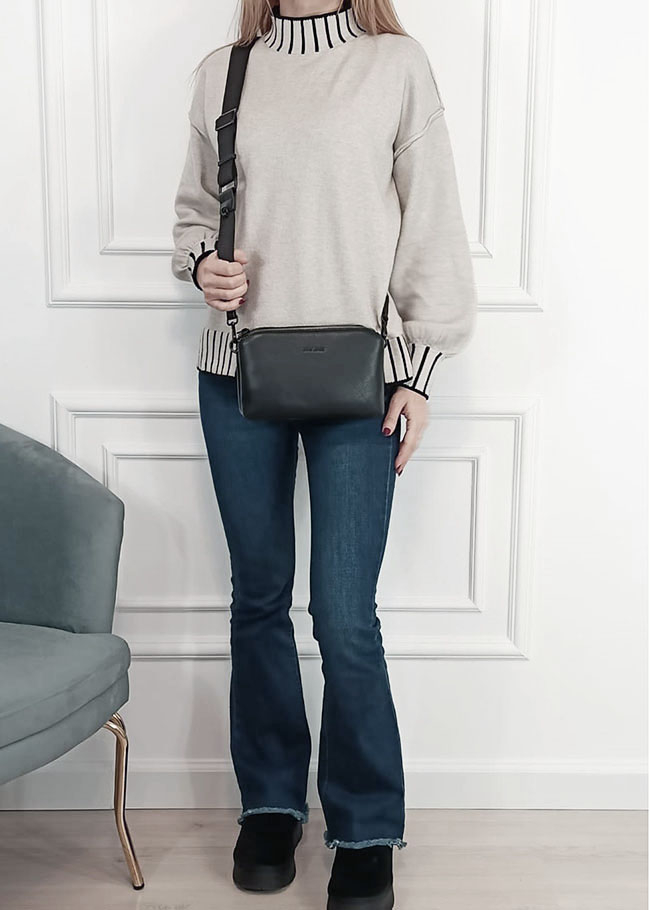 David Jones fekete crossbody táska CM6905-1 15 [1]