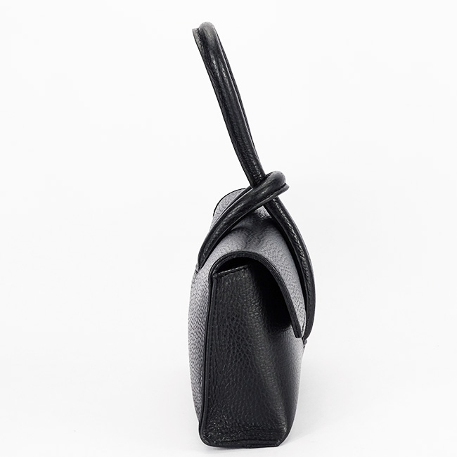 Fekete valódi bőr kistáska 1732 123 [4]