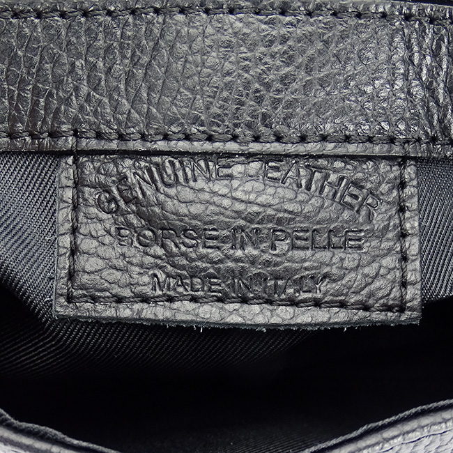 Fekete valódi bőr kistáska 1732 123 [10]