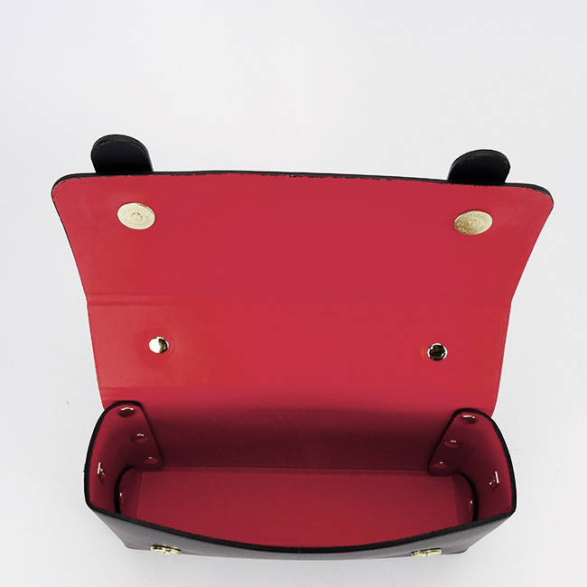 Fekete valódi bőr kistáska 1870 06 [8]