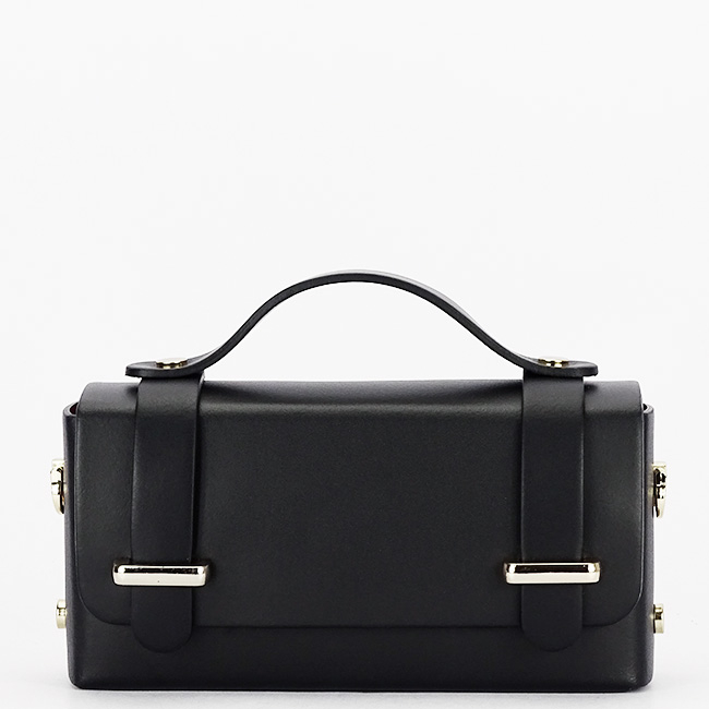 Fekete valódi bőr kistáska 1870 06 [3]