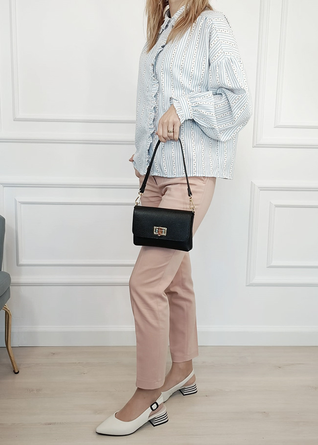 Fekete bőr kistáska 2052 06 [3]