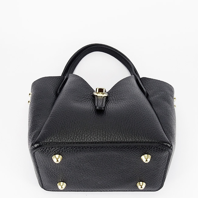 Fekete valódi bőr kistáska 2057 131 [7]