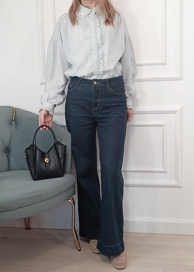 Fekete valódi bőr kistáska 2057 131 [2]