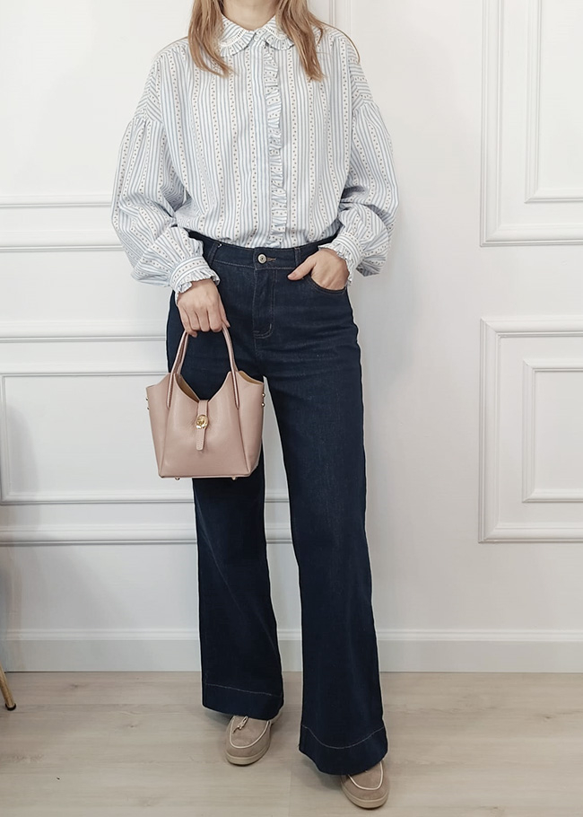 Rózsaszín valódi bőr kistáska 2057 131 [1]