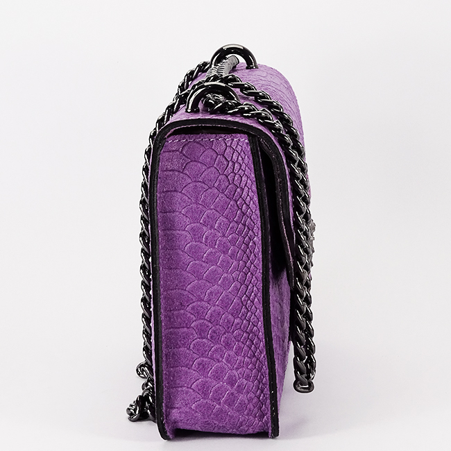Geanta mov lavanda din piele naturala B-1524 123 [3]