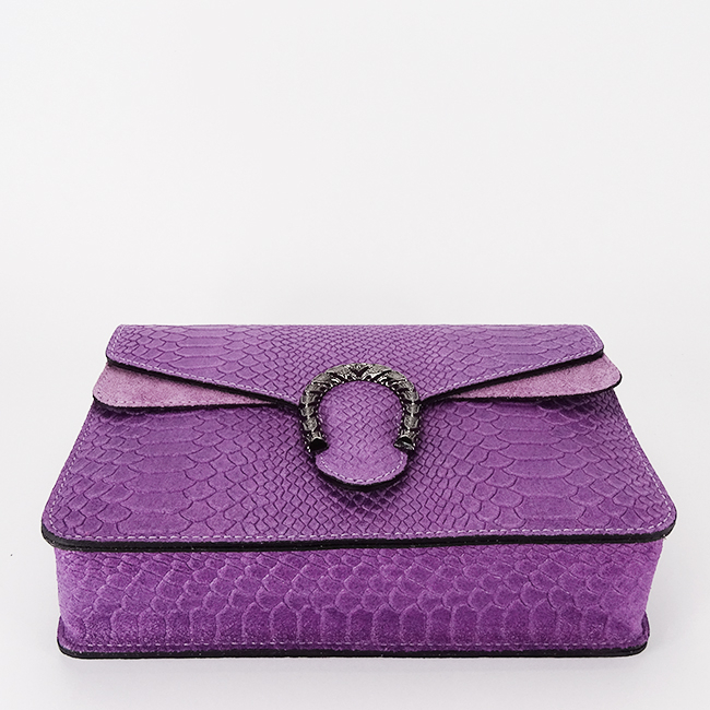 Geanta mov lavanda din piele naturala B-1524 123 [5]