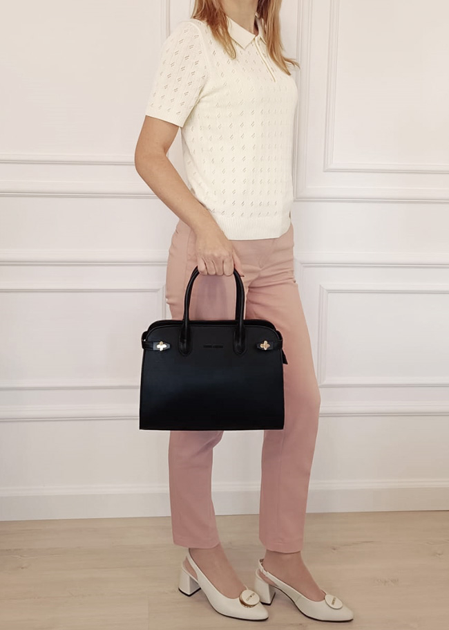 Fekete David Jones női táska CM8339 17 [1]