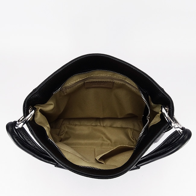 Fekete női bőrtáska 2047 123 [8]