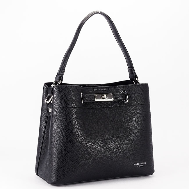 Fekete közepes Flora&CO Paris táska F8510 M3 [2]