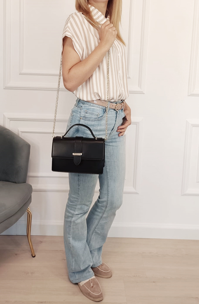 Fekete Flora&CO Paris táska F8566 14 [1]