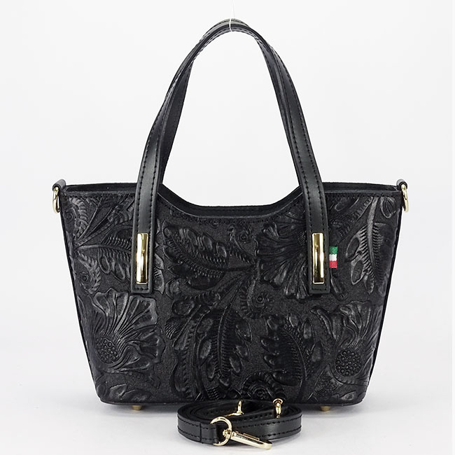 Fekete valódi bőr táska 8904 131 [5]